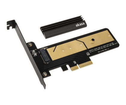 Akcesoria AKASA PCIe x4 - 1x M.2